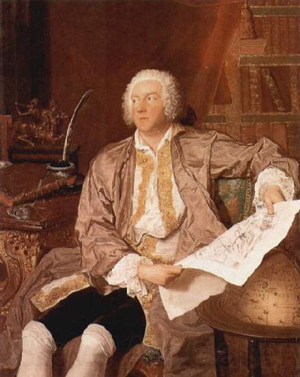 Aved, Jacques-Andre-Joseph Portrait of Carl Gustaf Tessin